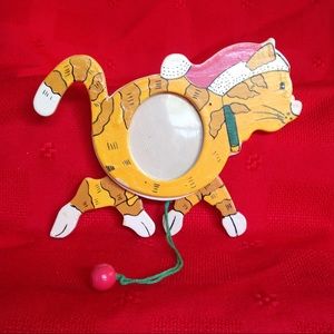 Wooden House of Lloyd photo frame ornament. 1995.